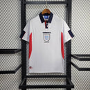 Camiseta Inglaterra Beckham Retrô I Jogador Umbro Masculina - Branco