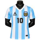 Camiseta Argentina Maradona Retrô I 86 Jogador Adidas Masculina - Branca