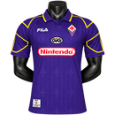 Camiseta Fiorentina Retrô 97/98 Jogador Fila Masculina - Roxa