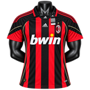 Camiseta Milan Retrô I 06/07 Torcedor Adidas Masculina - Vermelha
