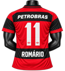 Camiseta Flamengo Retrô 99 Torcedor Masculina - Vermelho Preto