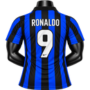 Camiseta Inter de Milão Retrô Titular I 97/98 Torcedor Masculina - Preto e Azul