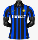 Camiseta Inter de Milão Retrô Titular I 97/98 Torcedor Masculina - Preto e Azul