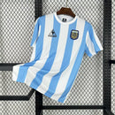 Camiseta Argentina Maradona Retrô I 86 Jogador Adidas Masculina - Branca